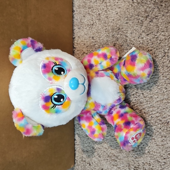 Build a bear 2017 mini colorful panda bear - Picture 1 of 6